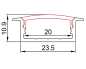 Preview: Aluminium LED Profile BT-ALP013