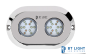 Preview: LED Unterwasser Pool Leuchte RGB 120W IP68, Edelstahl 316L Marine
