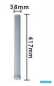 Preview: LED lamps, 18W, 2G11, LED tube, retrofit lamp, incl. LED starter