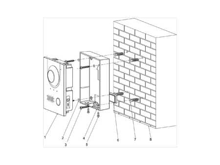 Aufputz Montagerahmen L-RA-5701-AP