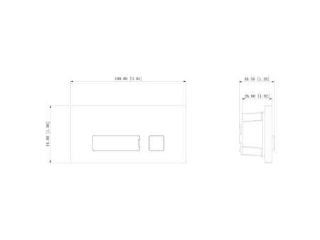 1 Klingeltaste kaskadierbar L-TA-5701