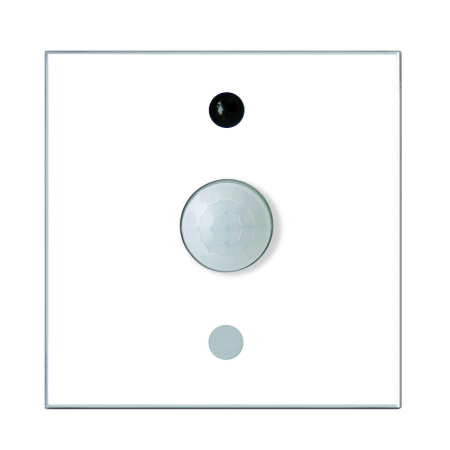 LCN-GUSW, Glas-Universalsensor für Temperatur, Helligkeit, Feuchte, Bewegung und IR-Empfang in weiß