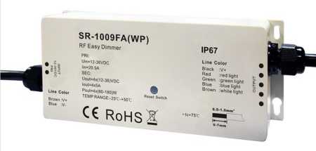 RGB+W Funk-Controller Wasserdicht SR-1009FAWP