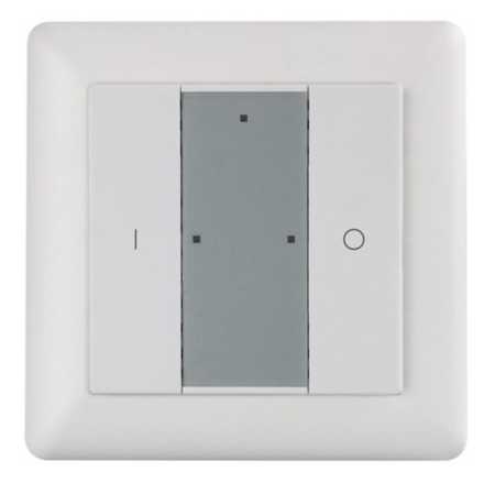 Single Color Wall Mounted Z wave Push Button Secondary Controller Light Switch SR-ZV9001K2-DIM