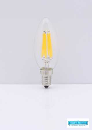 LED Leuchtmittel, 6W 360° E14 LED Filament bulb C35