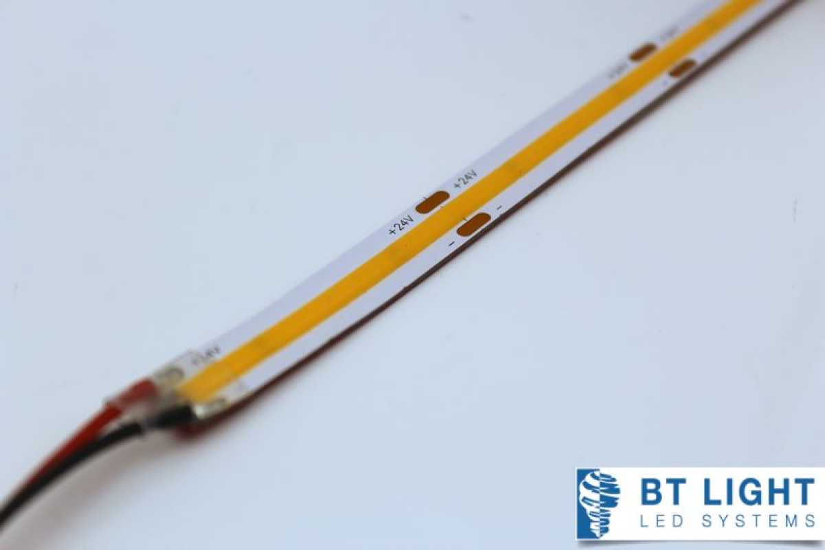 LED COB 24VDC, 15W/m, 480 LED/m, IP20, 5m, Warm Weiß, 2700k