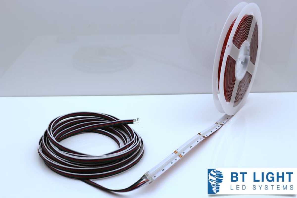 LED COB 24VDC, 16W/m, 896 LED/m ,IP20 ,5m, RGBW 4000K