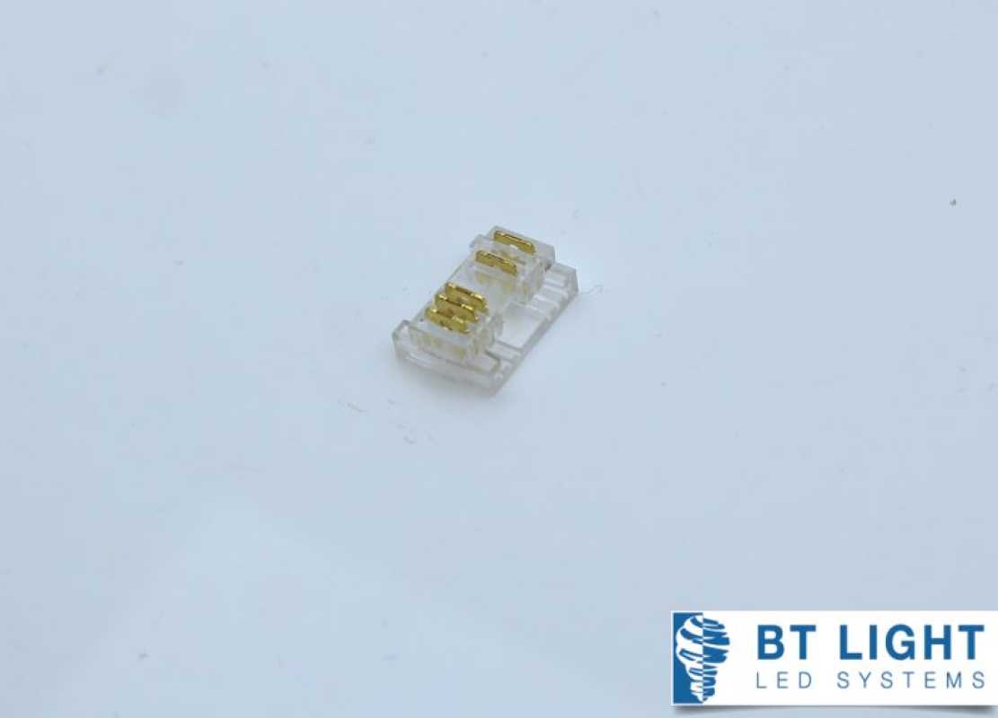 LED Band Anschlussstecker 5pol, Verlängerung für LED COB Streifen RGBW