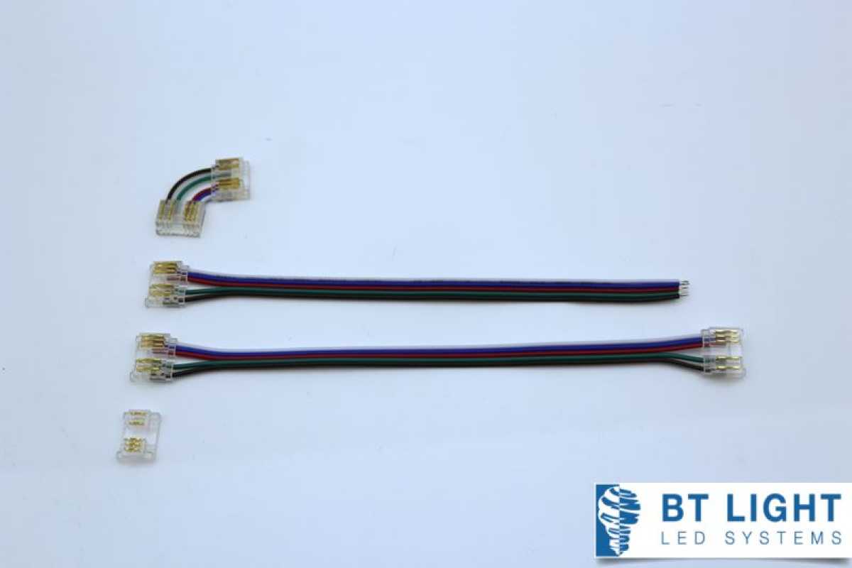 LED Band Steckverbinder 5pol, 15cm Kabel, Verlängerung für LED RGBW COB Streifen