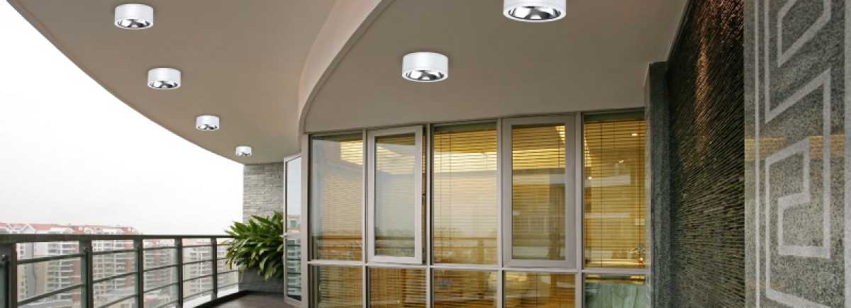 Aufbau,-Deckenleuchte rund IP65, 18W CCT, Dimmbar