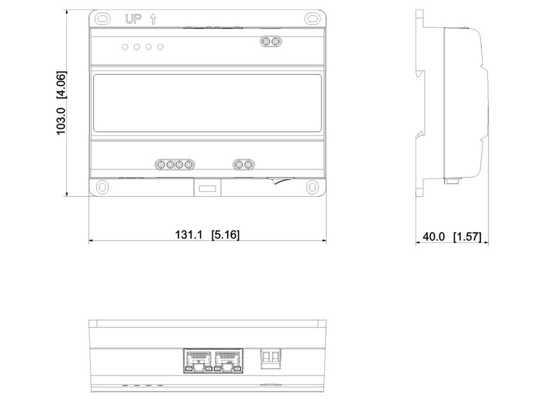 7" LCD-Bildschirm (1024x600 px) L-IS-5702-W