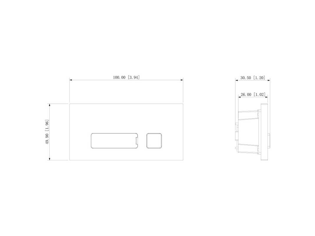 1 Klingeltaste kaskadierbar L-TA-5701