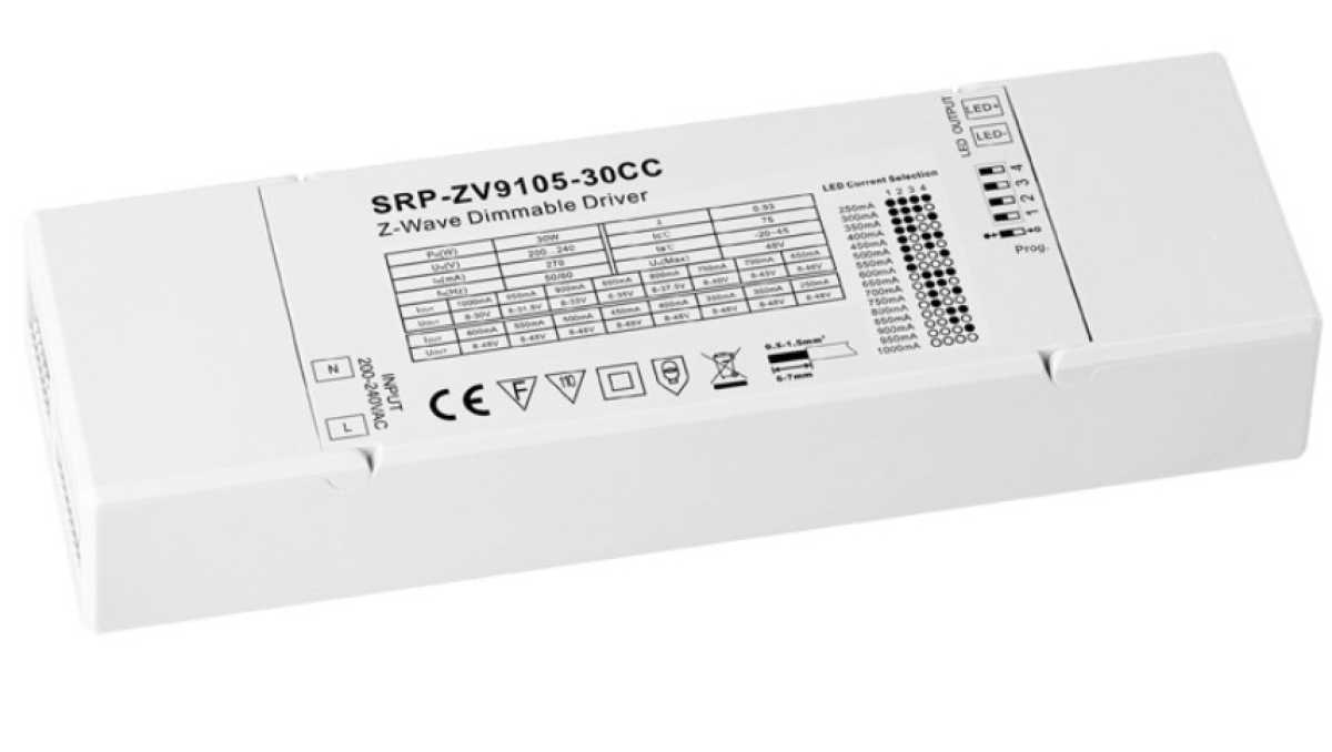 Single Color Konstantstrom Z-Wave Controller 30w Dimmbar