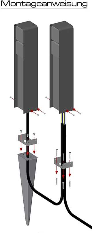 Steckdosensäule MG 2-fach