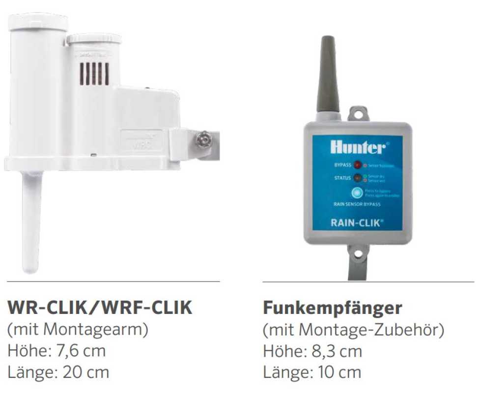 Funk Regensensoren, WR-CLIK,Wireless Set