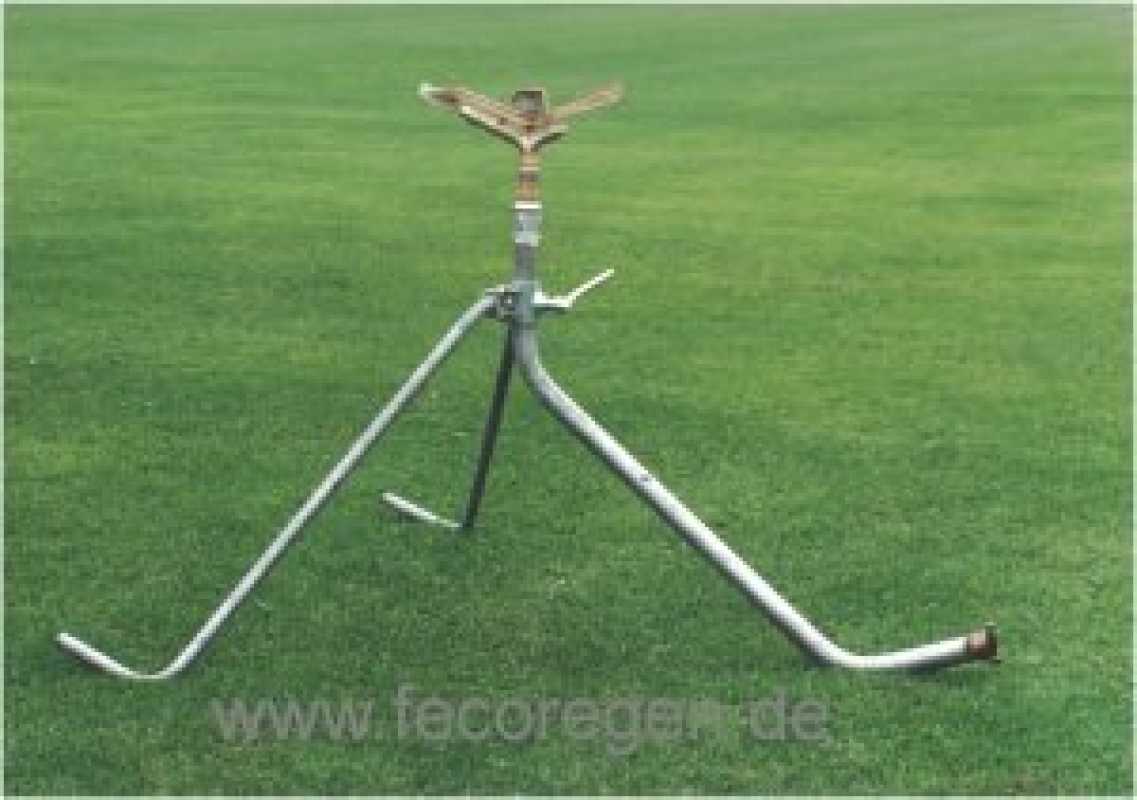 Ziehstativ aus feuerverzinktem 1"-Rohr, Stat-5020