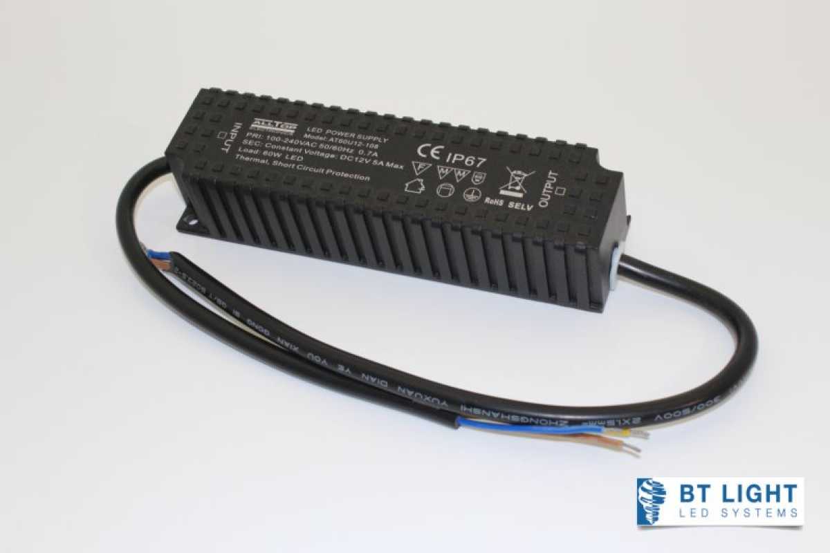 LED Treiber 12V 60W 5A Festspannung IP67