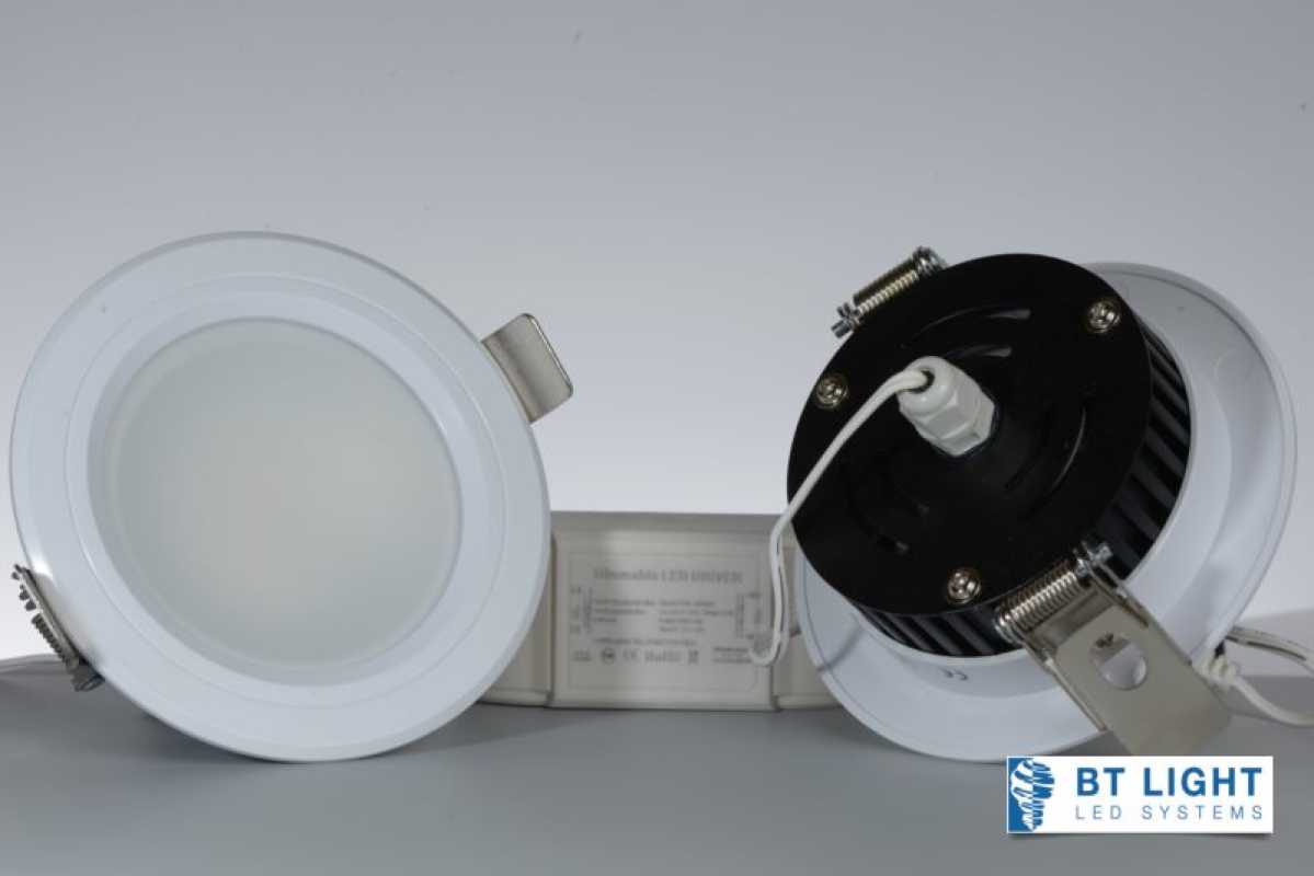 LED Downlight Einbaustrahler, Dimmbar,  10W, Serie1