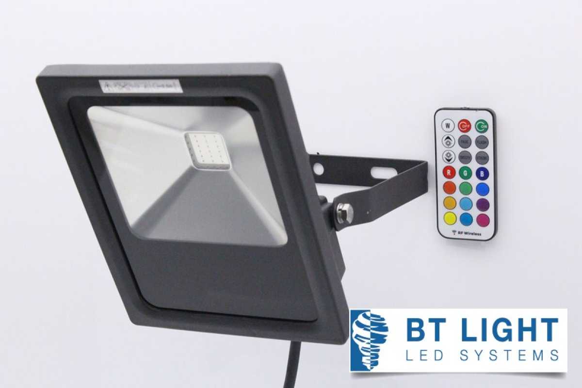 20W LED Fluter-TA, Singel Color, RGB, LED Außenstrahler, Scheinwerfer, IP65