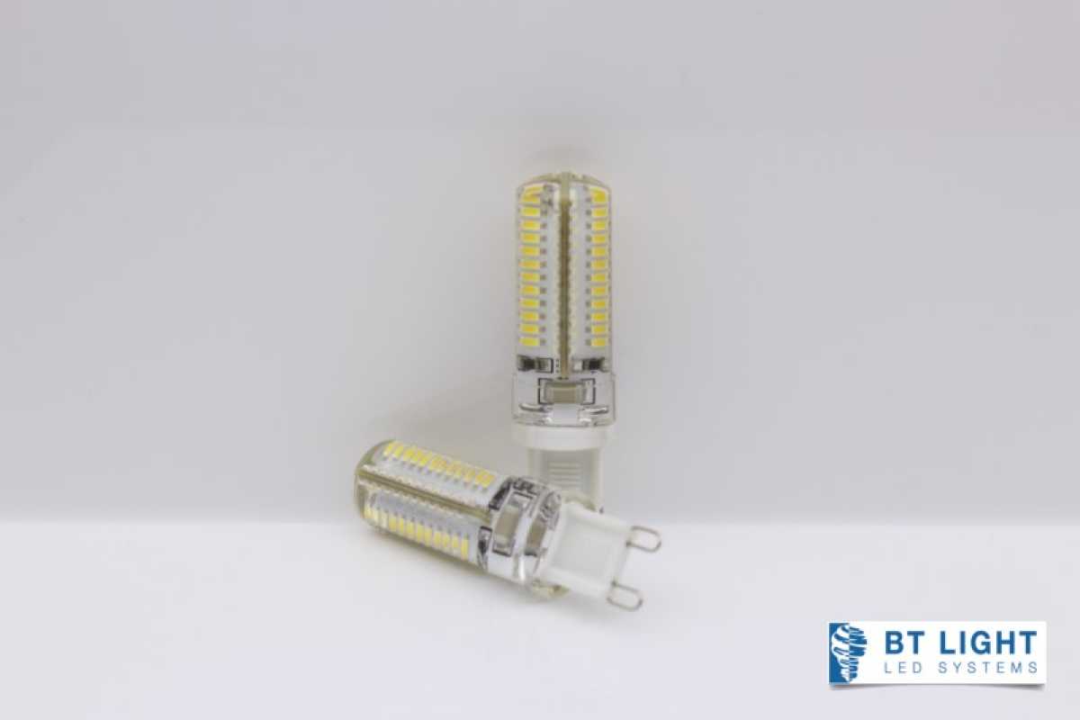 LED Leuchtmittel, 5W, G9, PC+Silicon