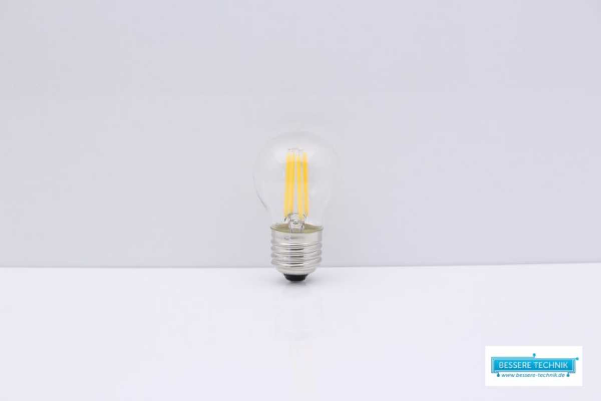 LED Leuchtmittel, 3,5W 360° E27 LED Filament bulb G45