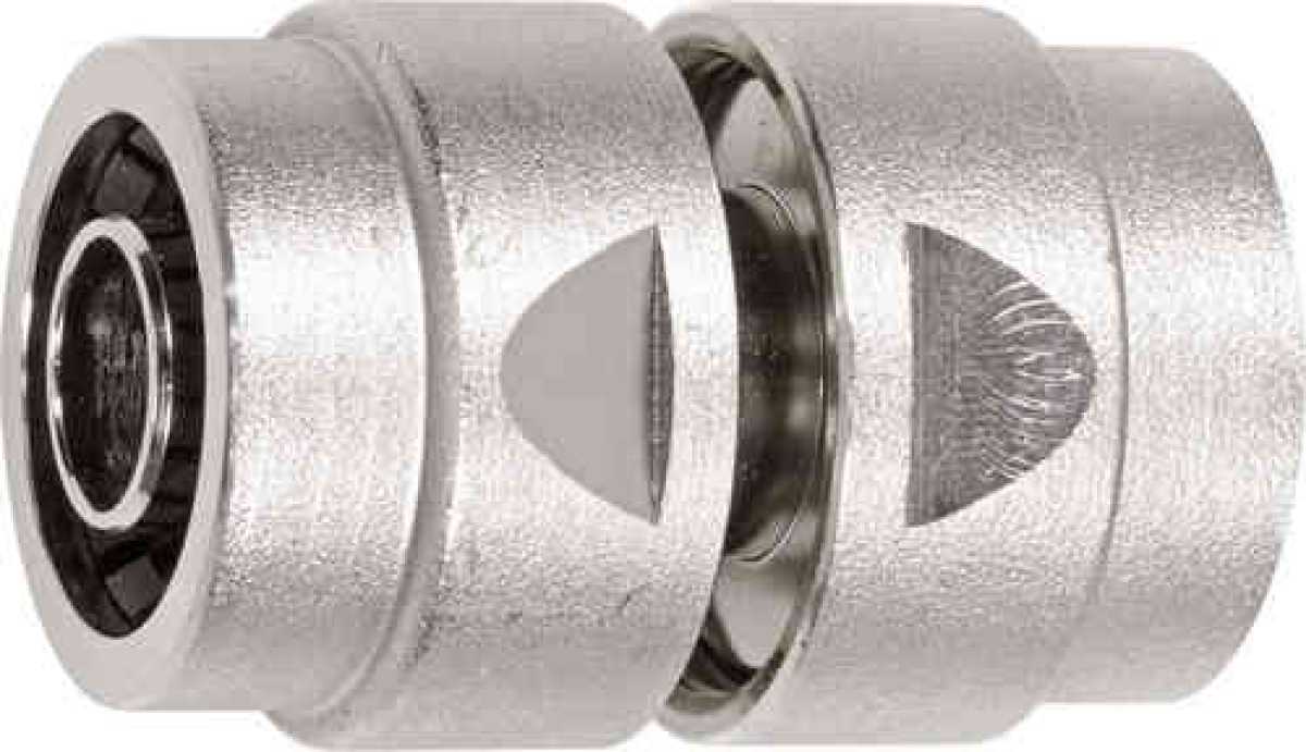 Messing-Schlauchverbinder mit Spannmutter für 1/2" Schlauch, schlk-i-sv