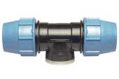 Screw connection, compression fitting, T-piece 90 ° with internal thread 28140