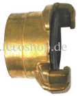 "GEKA" - quick couplings made of brass, threaded piece, FE-61