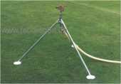 Folding tripod with plate feet, Stat-5010