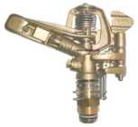 Rocker arm sprinkler "full and partial circle", throwing distance 16.0 to 23.0 m, P-150-VYR