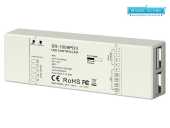 RF RGBW LED controller, constant current RF receiver with 4-channel output, SR-1009PD3