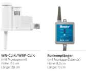 Wireless rain sensors, WR-CLIK, wireless set