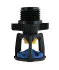 Senninger drain stop valve "adjustable" - WOB-AV-050MF