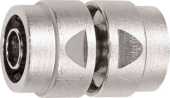 Brass hose connector with clamping nut for 1/2" hose, schlk-i-sv